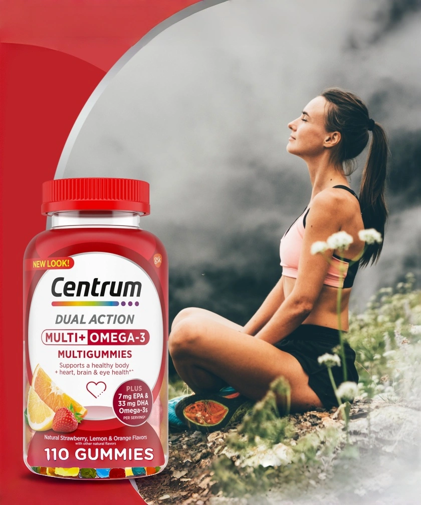 CENTRUMPLUS Adult multivitamins and HealthyLifestyle